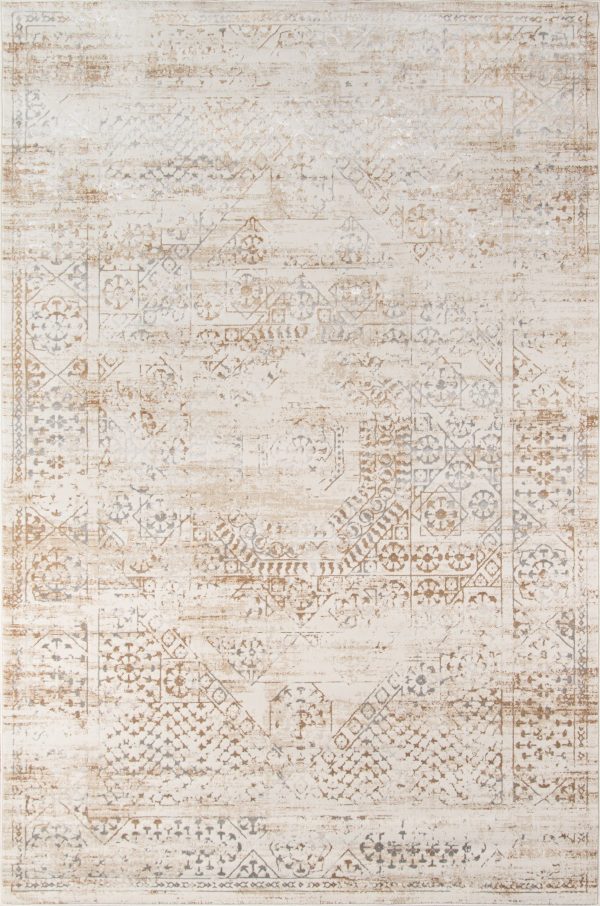 Momeni Juliet JU-02 Beige Traditional Machine Made Rug For Cheap