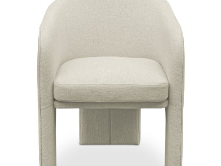 Moes Home Dining Chairs CLARA Beige  Contemporary Furniture For Discount