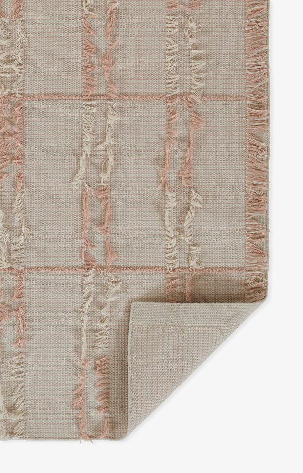 Momeni Serena SRN-1 Pink Contemporary Hand Woven Rug Online now