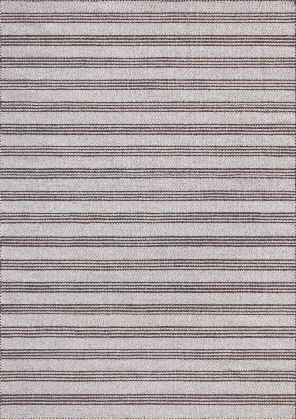 Magnolia Home Charlie CHE-01 Silver Bark  Indoor Outdoor Hand Loomed Rug For Discount