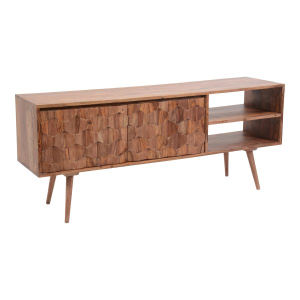 Moes Home Media Units O2 Natural  Mid-Century Modern Furniture Online now