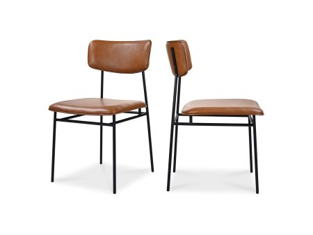 Moes Home Dining Chairs Sailor Brown  Modern Furniture Fashion