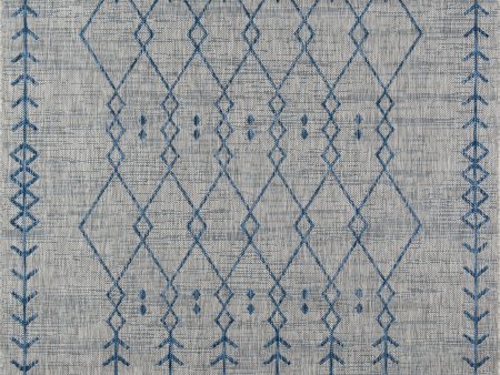 Novogratz Villa VI-08 Grey Contemporary Machine Made Rug Hot on Sale