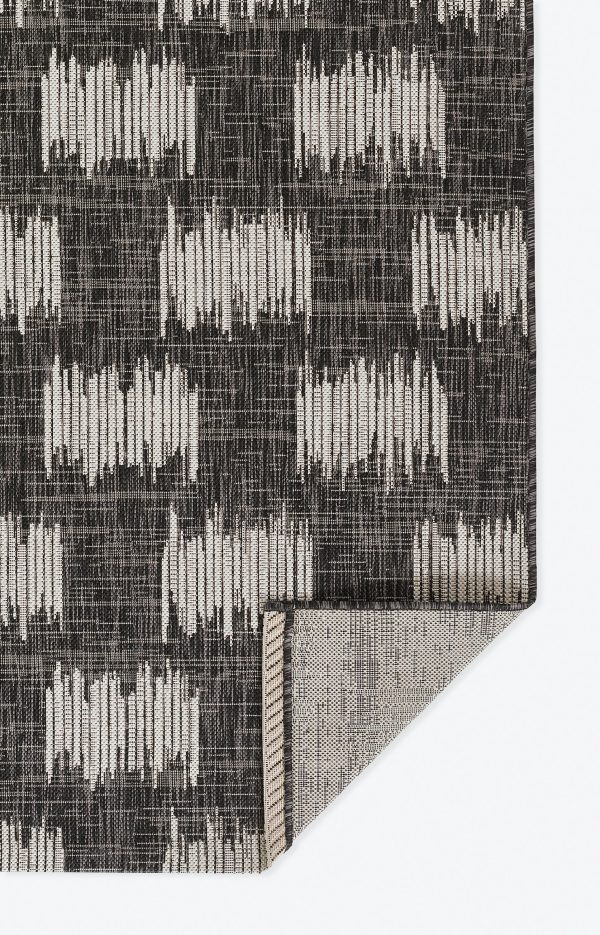 Novogratz Villa VI-12 Charcoal Transitional Machine Made Rug For Discount