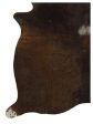 Artisan Claire  Black Black Hair on Hide Cowhide Shape Rug Discount