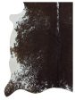 Artisan Claire  Espresso Mocha Hair on Hide Cowhide Shape Rug For Cheap