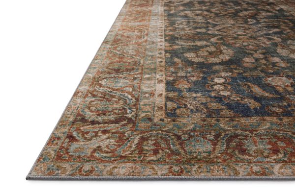 Chris Loves Julia x Loloi Jules JUL-10 Ocean Spice Traditional Power Loomed Rug Sale