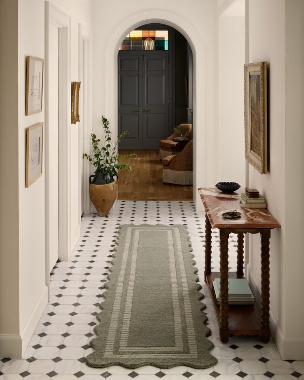 Chris Loves Julia x Loloi Scottie SCO-01 Olive Pebble Transitional Hand Tufted Rug Online