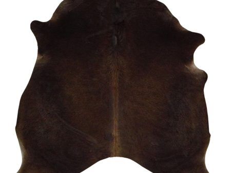 Artisan Claire  Brown Ivory Hair on Hide Cowhide Shape Rug Sale