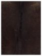 Artisan Claire  Chocolate Ivory Hair on Hide Cowhide Shape Rug Online now