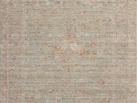 Chris Loves Julia x Loloi Ida IDA-05 Spa Sunrise Traditional Power Loomed Rug Online Hot Sale