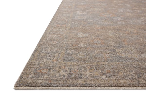 Chris Loves Julia x Loloi Louisa LOI-01 Stone Multi Traditional Power Loomed Rug Hot on Sale