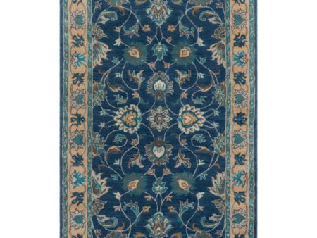 Surya Caesar CAE-1220 Dark Blue Traditional Hand Tufted Rug For Cheap