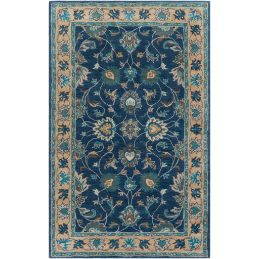 Surya Caesar CAE-1220 Dark Blue Traditional Hand Tufted Rug For Cheap