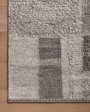 Loloi Manfred MAN-01 Charcoal Dove Contemporary Hand Knotted Rug Hot on Sale