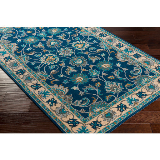 Surya Caesar CAE-1220 Dark Blue Traditional Hand Tufted Rug For Cheap