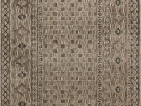 Chris Loves Julia x Loloi Providence PRC-07 Dove Charcoal Indoor Outdoor Power Loomed Rug on Sale