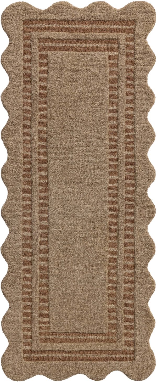 Chris Loves Julia x Loloi Scottie SCO-01 Mocha Clay Transitional Hand Tufted Rug Fashion