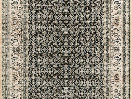 Dynamic Rugs Brilliant 72407 Navy  Traditional Machine-Made Rug For Discount