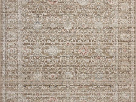 Chris Loves Julia x Loloi Ida IDA-03 Bark Multi Traditional Power Loomed Rug Supply