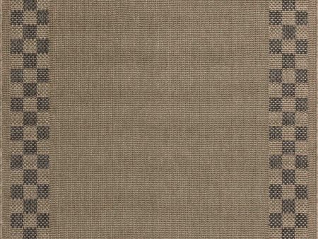 Chris Loves Julia x Loloi Providence PRC-01 Natural Charcoal Indoor Outdoor Power Loomed Rug Discount