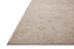 Chris Loves Julia x Loloi Louisa LOI-01 Oatmeal Stone Traditional Power Loomed Rug Hot on Sale