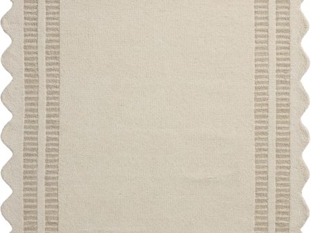 Chris Loves Julia x Loloi Scottie SCO-01 Ivory Grey Transitional Hand Tufted Rug Cheap