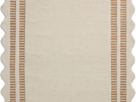 Chris Loves Julia x Loloi Scottie SCO-01 Ivory Rust Transitional Hand Tufted Rug Discount