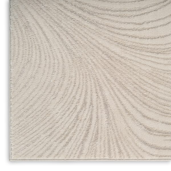 DKNY Central Park West CEP02 Beige Contemporary Power-loomed Rug For Cheap