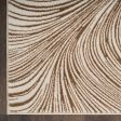 DKNY Central Park West CEP02 Beige Brown Contemporary Power-loomed Rug on Sale