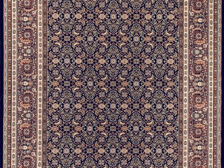 Dynamic Rugs Brilliant 72240 Navy  Traditional Machine-Made Rug Online now