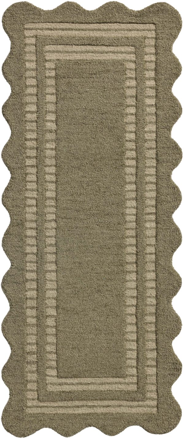 Chris Loves Julia x Loloi Scottie SCO-01 Olive Pebble Transitional Hand Tufted Rug Online