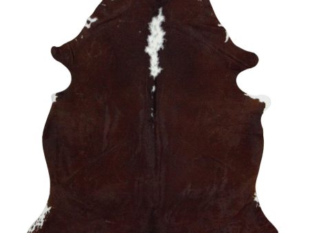 Artisan Claire  Brown Mocha Hair on Hide Cowhide Shape Rug Hot on Sale