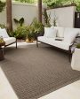 Chris Loves Julia x Loloi Providence PRC-05 Natural Graphite Indoor Outdoor Power Loomed Rug Sale