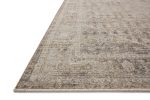 Chris Loves Julia x Loloi Ida IDA-06 Slate Natural Traditional Power Loomed Rug Supply