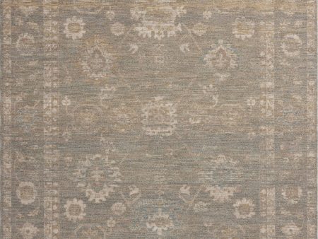 Chris Loves Julia x Loloi Louisa LOI-04 Lagoon Ivory Traditional Power Loomed Rug Online Hot Sale