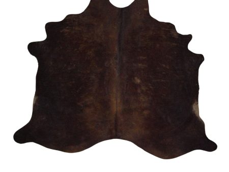 Artisan Claire  Espresso Chocolate Hair on Hide Cowhide Shape Rug Sale