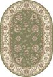 Dynamic Rugs Ancient Garden 57365 Green Ivory  Traditional Machine-Made Rug on Sale