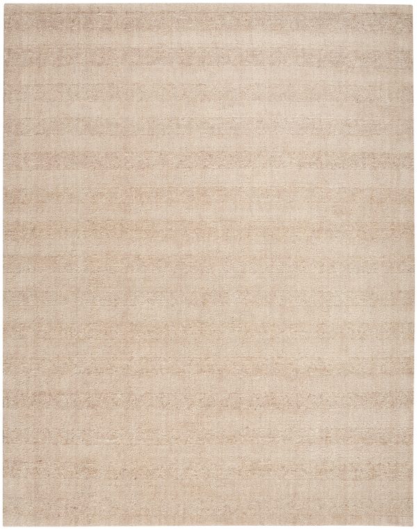 Calvin Klein CK043 Spun SPN01 Beige Contemporary Hand Knotted Rug Fashion