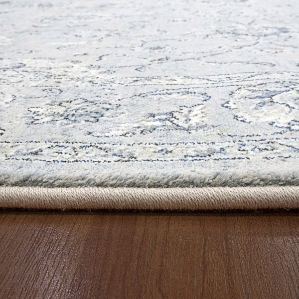 Dynamic Rugs Ancient Garden 57126 Silver Grey  Traditional Machine-Made Rug Fashion