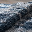 Dalyn Rugs Arturro AT11 Navy Transitional Shag Rug Online Hot Sale