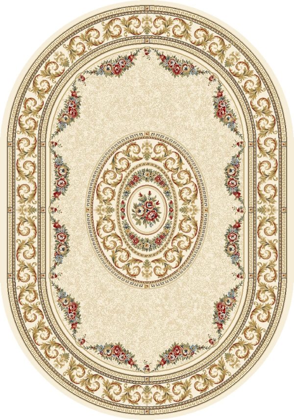 Dynamic Rugs Ancient Garden 57226 Ivory  Traditional Machine-Made Rug For Cheap