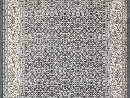 Dynamic Rugs Ancient Garden 57011 Grey Cream  Traditional Machine-Made Rug Fashion