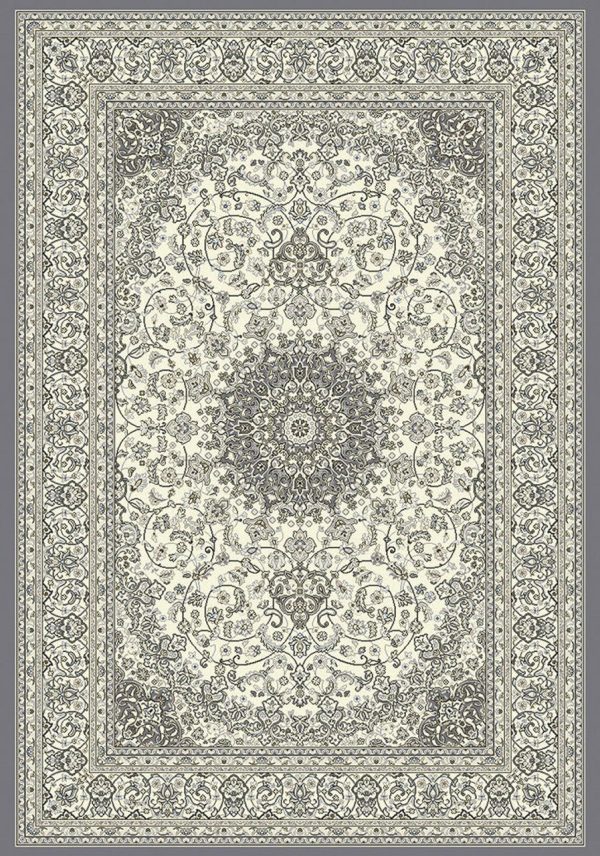 Dynamic Rugs Ancient Garden 57119 Cream Grey  Traditional Machine-Made Rug Sale