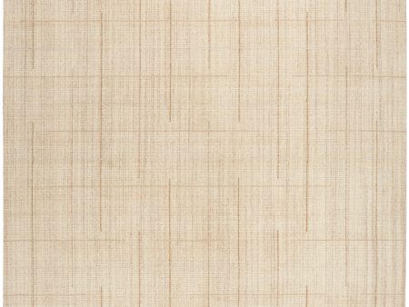 Calvin Klein CK041 Architectura ACT01 Natural Contemporary Hand Woven Rug on Sale