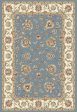 Dynamic Rugs Ancient Garden 57365 Light Blue Ivory  Traditional Machine-Made Rug Hot on Sale