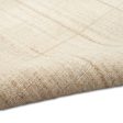 Calvin Klein CK041 Architectura ACT01 Natural Contemporary Hand Woven Rug on Sale