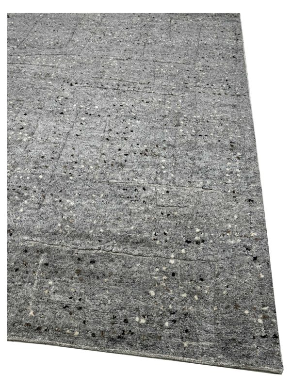 Artisan Harmony  Dark Grey  Contemporary Knotted Rug Sale