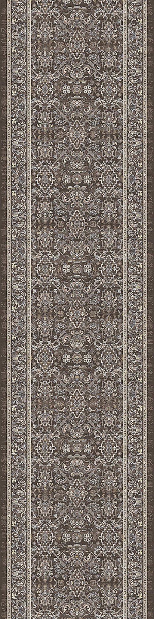 Dynamic Rugs Ancient Garden 57276 Dark Brown Beige Blue  Traditional Machine-Made Rug For Cheap