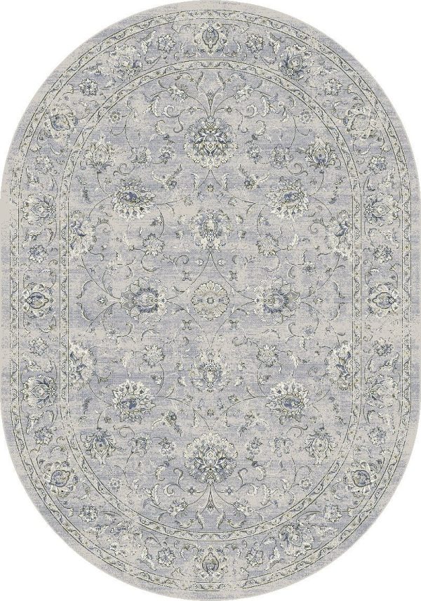 Dynamic Rugs Ancient Garden 57126 Silver Grey  Traditional Machine-Made Rug Fashion